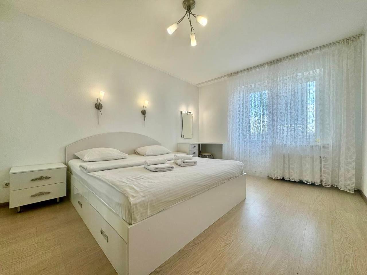 Apartpoltava Стильні Білосніжні Апартаменти, 2-Окремі Кімнати , Документи Для Відрядження , Банківський Чек Exterior foto